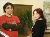 Замира Колхиева и Армен Григорян